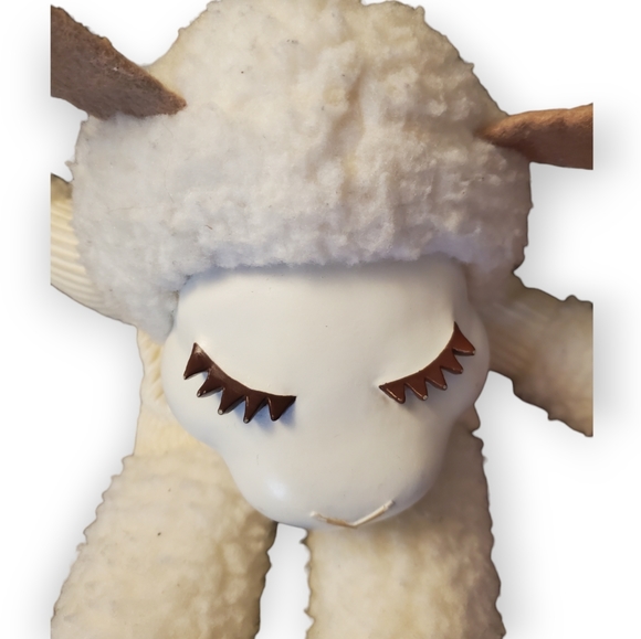 Vintage 1993 Lamb Chop Soft Hand Puppet Plush with Plastic Face - Picture 4 of 6